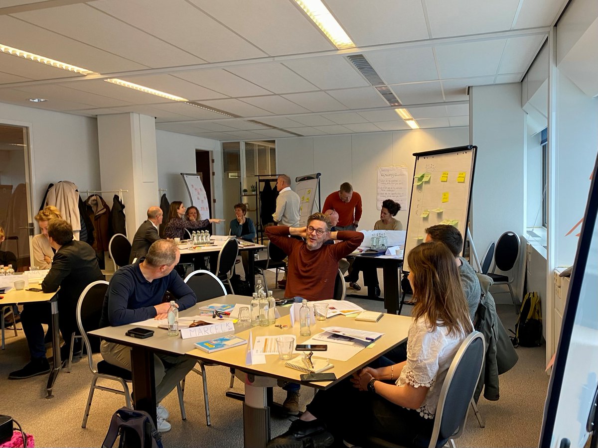 DCAF_Geneva's tweet photo. It is a wrap for our Interdepartmental #SSG #SSR training in #Netherlands 🇳🇱. Lots of group work and talk about #youth, #gender, #Migration, the prevention of violent extremism &amp; further improving how the 🇳🇱 does SSG/R programming. 
#ISSAT  @Defensie https://t.co/khyMzas2i6