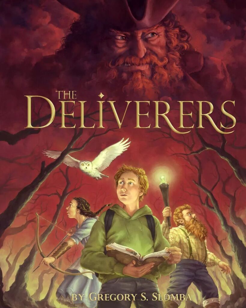 emilypritchart's tweet photo. I'm so excited to show off my latest book project: the cover for Deliverers, Book 1, by Greg Slomba! It was fun to read and fun to create the cover illustration and a couple of interior images as well. Find more at the link in my bio!
.
#bookcoverart #il… https://t.co/LRA3aR3w9h https://t.co/RYGnc7JwcK