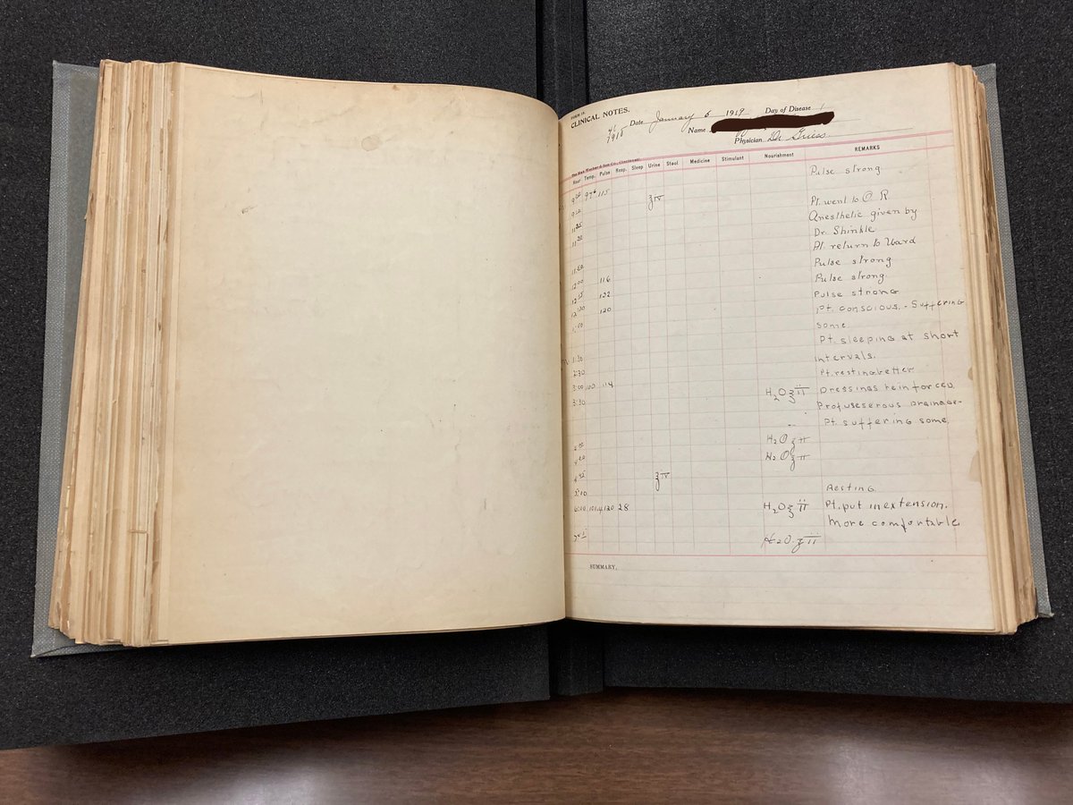 #ThrowbackThursday @CCHMCArchives holds 45 bound volumes of handwritten patient histories from 1888-1919. These records represent the early health information management that evolved to our present Epic system. #pediatrics #healthrecords #informationtechnology @CincyChildrens