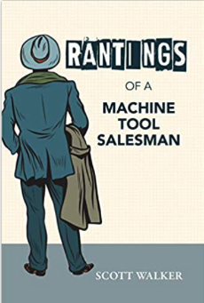 It's TBT day! Five years ago, our own Scott Walker penned a book. "Rantings of a Machine Tool Salesman" is a compilation of Mitsui Seiki company newsletters and his own observations . If you want a copy of your own, you can head to Amazon to grab it. amzn.to/3KxyLsP