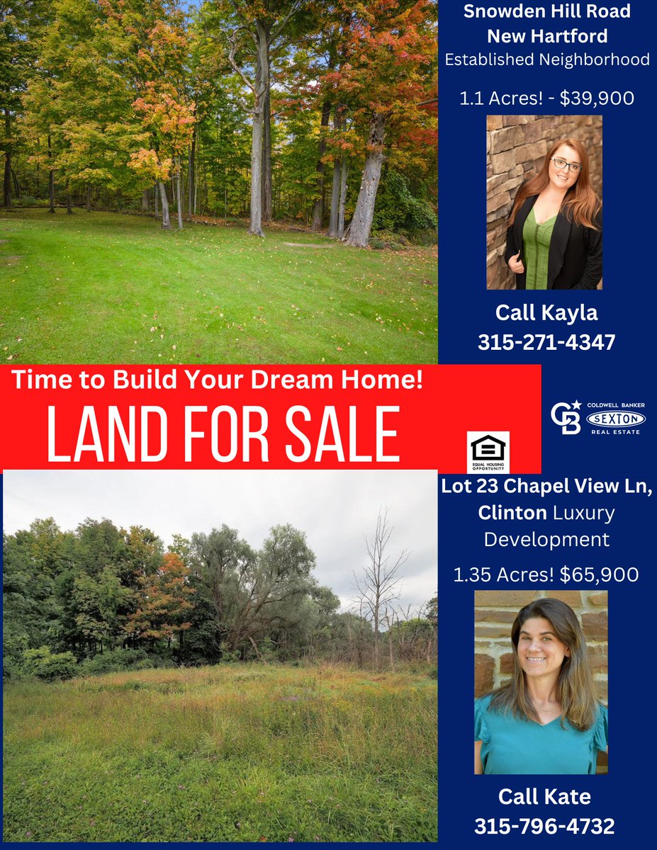 Both are amazing locations!