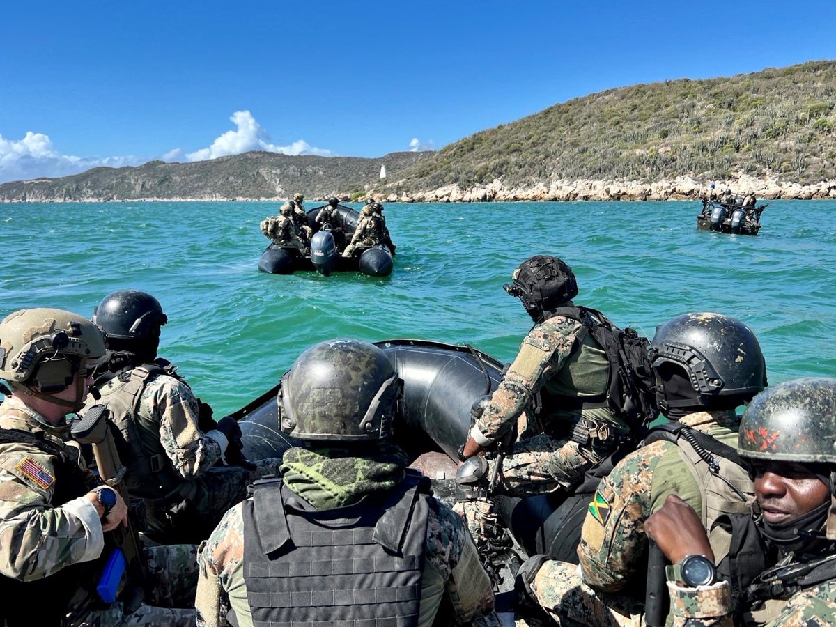 SOCSOUTH on Twitter "JAMAICA🇯🇲7thForces and Jamaica SPEAR forces recently engaged in realistic