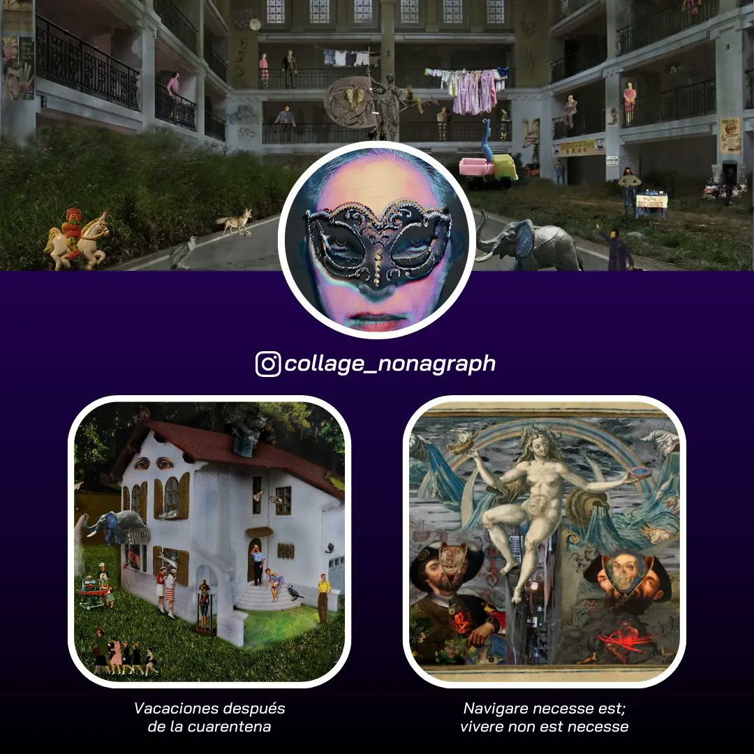 Spacesartnft's tweet photo. 👩🎨 @collage_nonagraph
👉conoce más sobre su trabajo y adquiere sus obras visitando https://t.co/42fQfBt6CR
#Artedigital #obradigital #artenft #arte #nftenespañol #artista #obradearte https://t.co/sSj2NTVkAD