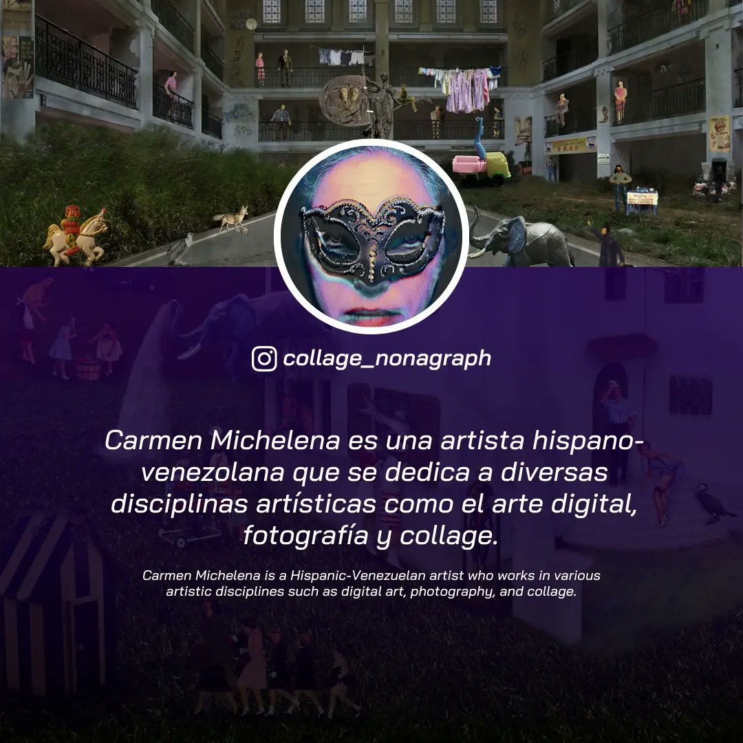 Spacesartnft's tweet photo. 👩🎨 @collage_nonagraph
👉conoce más sobre su trabajo y adquiere sus obras visitando https://t.co/42fQfBt6CR
#Artedigital #obradigital #artenft #arte #nftenespañol #artista #obradearte https://t.co/sSj2NTVkAD