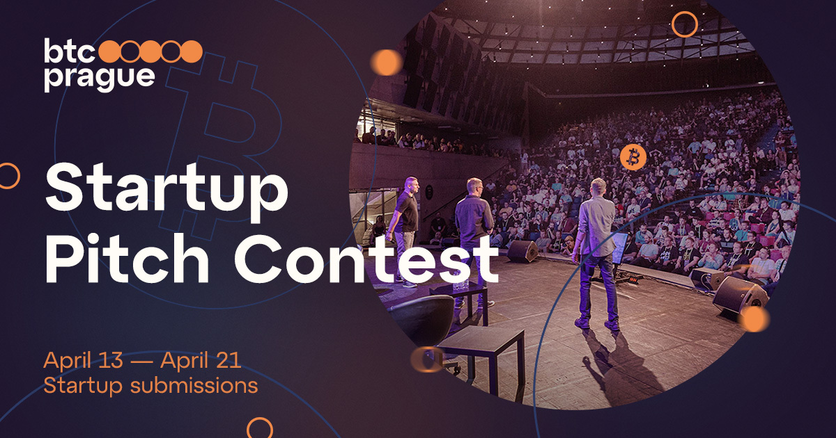 BTCPrague's tweet photo. Remember! This is not just a chance to win prizes, but also to show your abilities, gain valuable feedback, and exposure to potential investors.

So give it your best shot, and good luck! 🧡

Signup your startup now! https://t.co/rtZMH8bXXE
Only 1 week for application!

🧵9/9 https://t.co/QmcitLTjKB