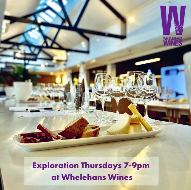 irish_writing's tweet photo. The fabulous Exploration Thursdays are on again @Whelehanswines. Tonightโs focus is wines from the Loire. Booking via their website under Wine School ๐#winetasting #winecourse https://t.co/xEUVwEvz0l