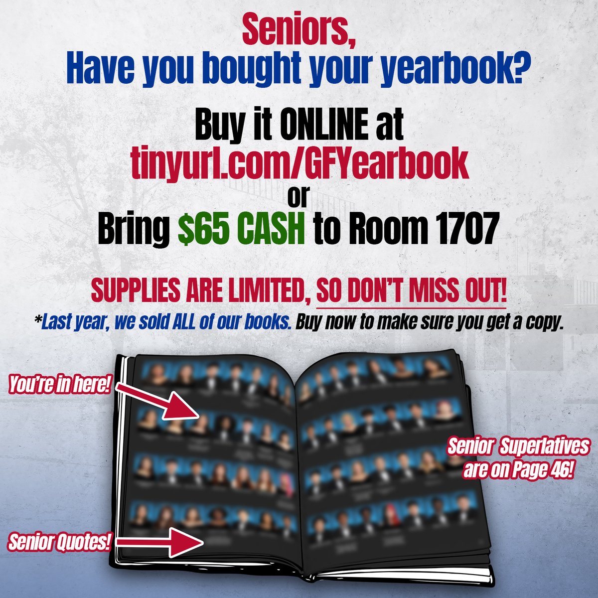 Gar-Field HS Yearbook tweet media