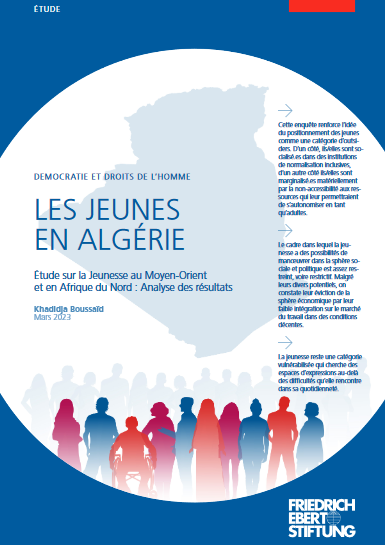 fes_mena's tweet photo. Dans le cadre de l’étude régionale sur la jeunesse,La sociologue Khadidja Boussaïd met l'accent sur les éléments qui permettent de décrire et d'analyser la situation socio-économique des jeunes algérien.nes .
https://t.co/5SbJXcGX2Y
#FESMENA #MENAYouth #FESreads https://t.co/ta1HLhePwb
