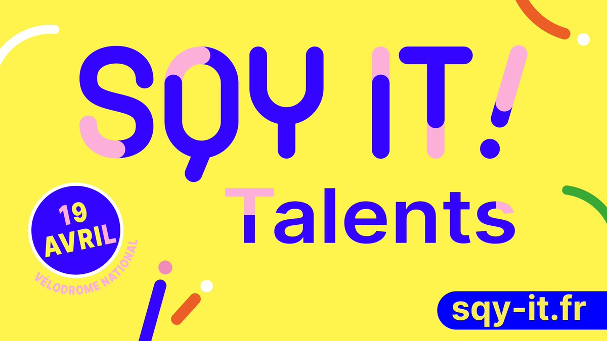 En quête d'un job de rêve à #SQY ?
➕ de 10 000 offres d’emplois sont à saisir !
Le 19 avril, RDV 𝗦𝗤𝗬 𝗜𝗧❕L'évènement des Talents en herbe !
Inscrivez-vous et venez rencontrer les ➕ de 150 entreprises les plus dynamiques et innovantes du moment 🚀
👉 sqytalent.vimeet.events/fr/question/517