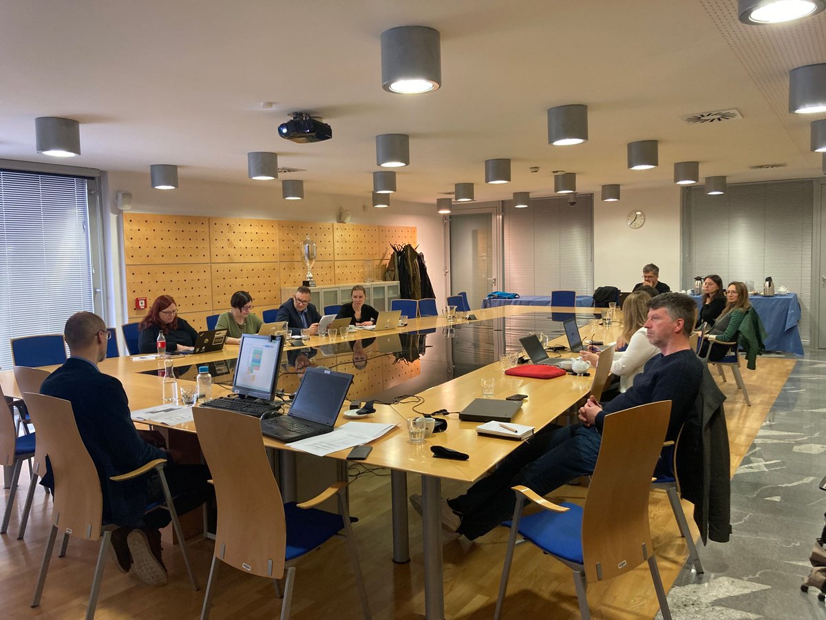 ECREA_eu's tweet photo. The first site inspection visit for #ECREA2024 in Ljubljana (24-27 Sep 2024) did happen this week! #ECREA is excited about the venue and together with @cin_eu has discussed the first preparations for the conference with the Local organising committee. See you there in 2024! https://t.co/Zx0i1vYmRA