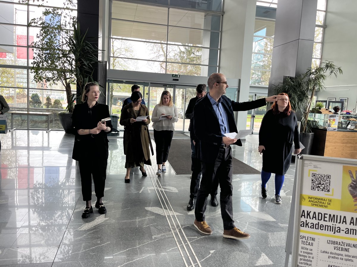 ECREA_eu's tweet photo. The first site inspection visit for #ECREA2024 in Ljubljana (24-27 Sep 2024) did happen this week! #ECREA is excited about the venue and together with @cin_eu has discussed the first preparations for the conference with the Local organising committee. See you there in 2024! https://t.co/Zx0i1vYmRA