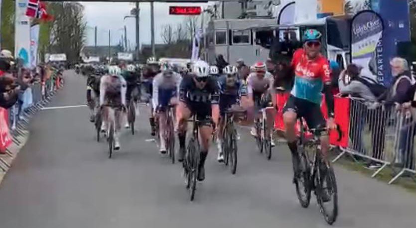 So close! Norbert Banaszek finished the 2nd stage of Tour de Loir et Cher in TOP5! 👏🏻

#TDLEC22