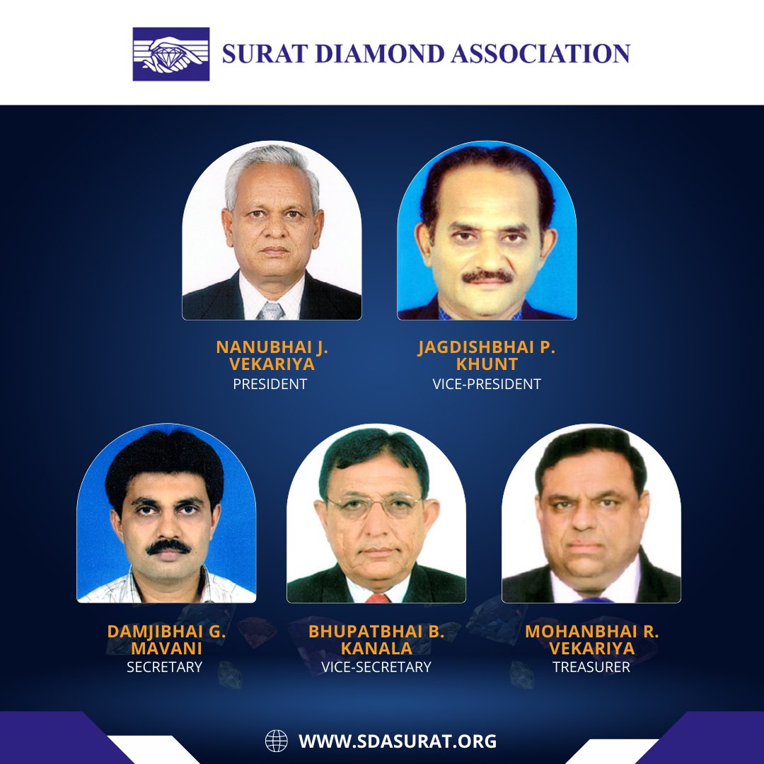 sdasuratorg's tweet photo. We're excited to introduce the dedicated leaders shaping Surat's top-tier diamond industry. Stay tuned for SDA's inspiring stories!
#SDA #SuratDiamonds #DiamondIndustry #SuratDiamondAssociation #DiamondCommunity #GemstoneExperts https://t.co/YN4chGLaB5