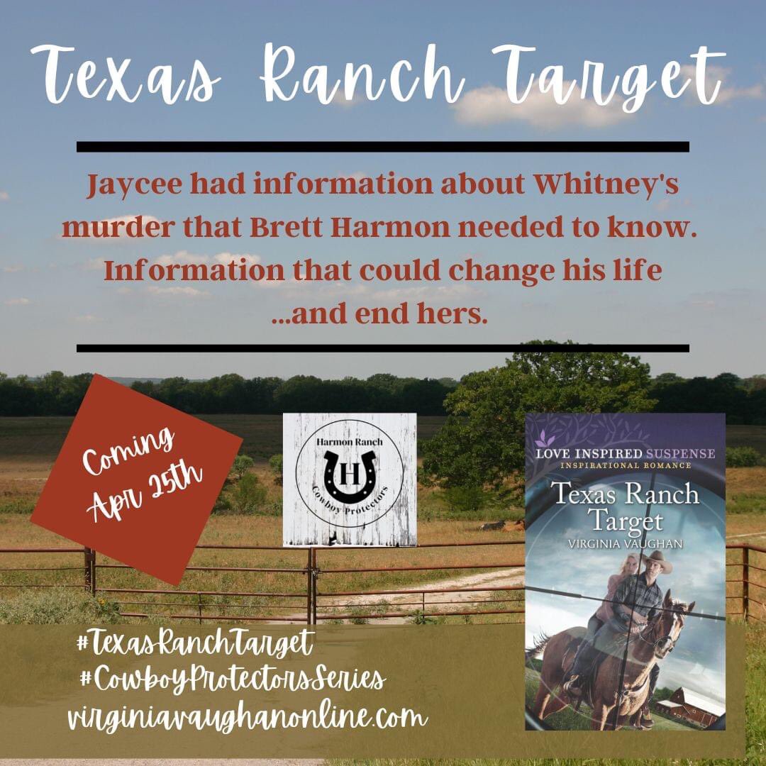 vickleaw's tweet photo. From Love Inspired Suspense: Courage. Danger. Faith.
Cowboy Protectors
Book 1: Kidnapped in Texas
Book 2: Texas Ranch Target
#TexasRanchTarget
#CowboyProtectorsSeries
#BrettandJaycee
#VirginiaVaughan
Purchase Link:
https://t.co/vEUgvvyOza https://t.co/h1PdKMesZQ