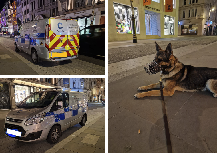CountySecu's tweet photo. Are you looking for #StreetPatrol services in #london our #SecurityDogs provide an effective #Patrol service in #London 
Find out more
T: 0203 886 1024 
E: hub@countyuk.com
W: https://t.co/IVxbXarEBV

 #London #LondonHour #SecurityDogs #DogSecurity #BSIA #SIA #StreetPatrols https://t.co/LHZwE5DbTe