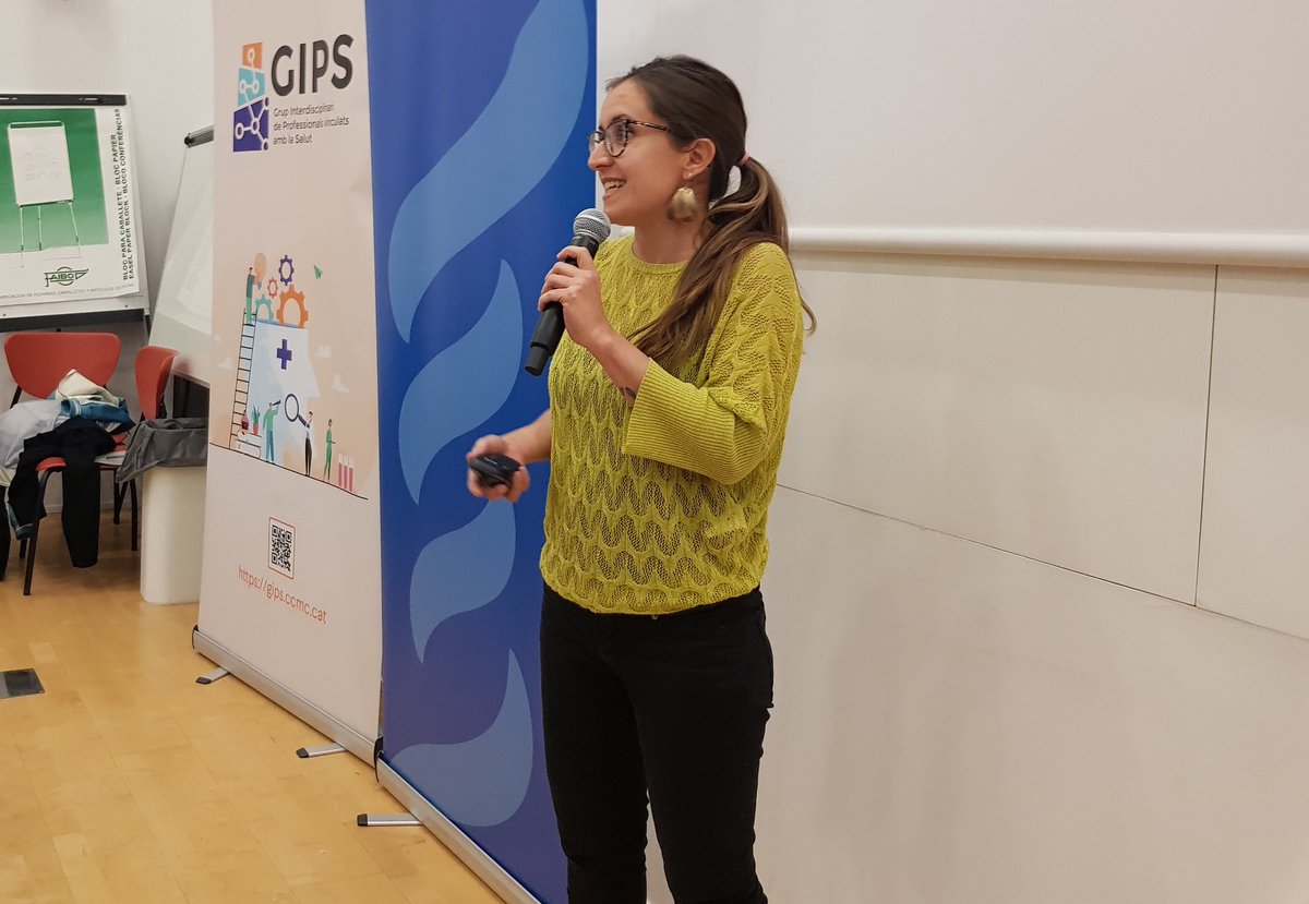 CCMC_MetgesCat's tweet photo. .@Amartima17  és la coordinadora del programa "Llum per la salut" d'@ICFOnians. Ens explica les seves línies de recerca i transferència de coneixement en l’àmbit de la salut i presenta què és la Barcelona Medical Photonics Network. https://t.co/LmS2AIO2Ix