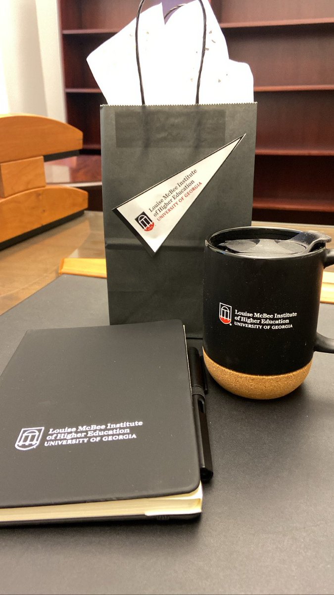 It is always a pleasure to go back to @UGA_IHE! I enjoyed speaking with the <a href="/GeorgiaCAC/">College Advising Corps at UGA</a> advisers &amp; PhD students in the Higher Ed program. And of course it was great to catch up with faculty mentors, <a href="/LVMorris/">Libby Morris</a>, @rtoutkou, &amp; <a href="/jimhearn4/">Jim Hearn</a>. Forever grateful for my postdoc experience!