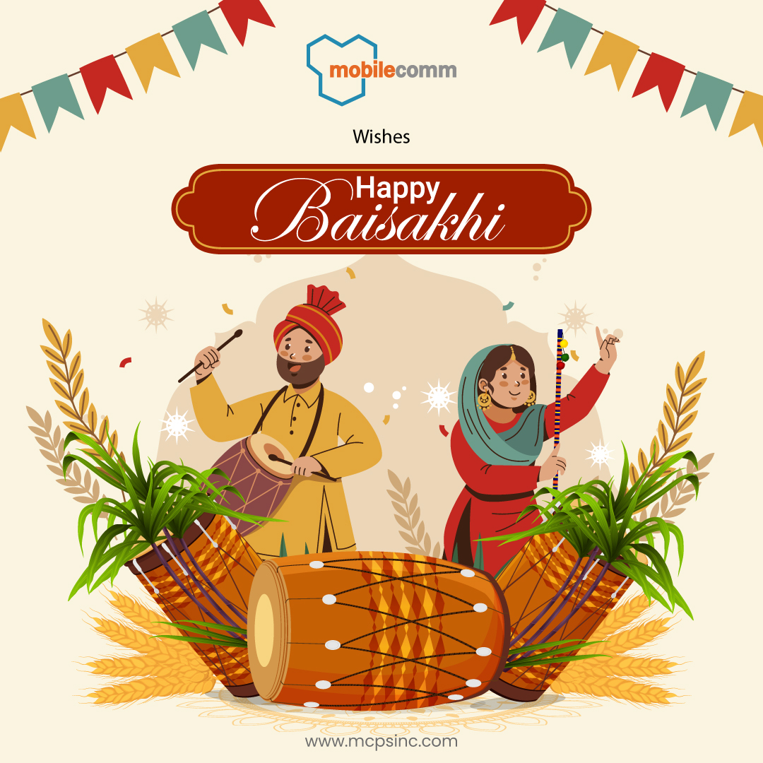 mobilecomm_inc's tweet photo. We hope that the Baisakhi festival fills your life with joy and happiness and inspires you to spread positivity and goodness into your personal and professional life.

MobileComm Professionals, Inc, wishes you and your loved ones a very happy Baisakhi!

#mobilecomm #wireless #usa https://t.co/TVTRy1JPle