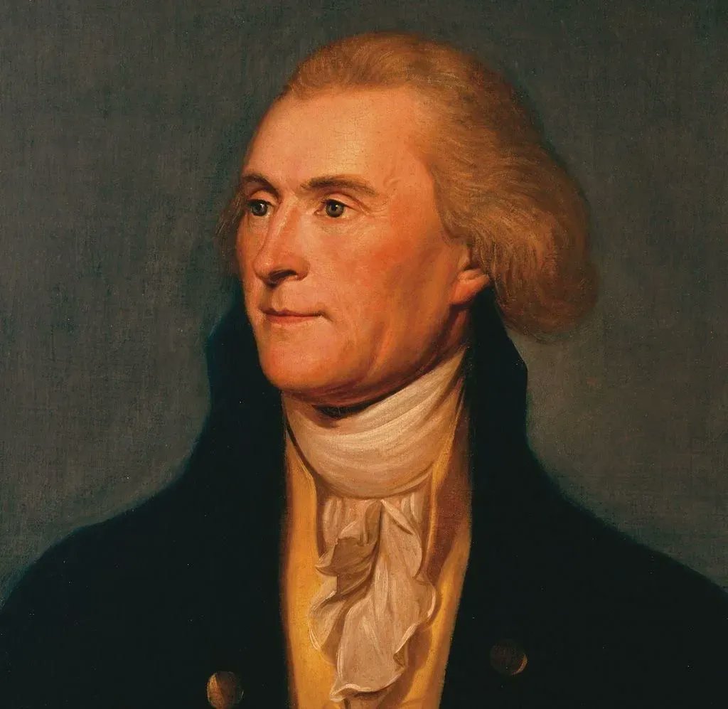 #OTD April 13, 1743 – 279 years ago, Thomas Jefferson is born in Shadwell, VA to father Peter Jefferson and mother Jane Randolph.

#ThomasJefferson #Birthday #AmericanHistory #AmericanRevolution #FoundingFather