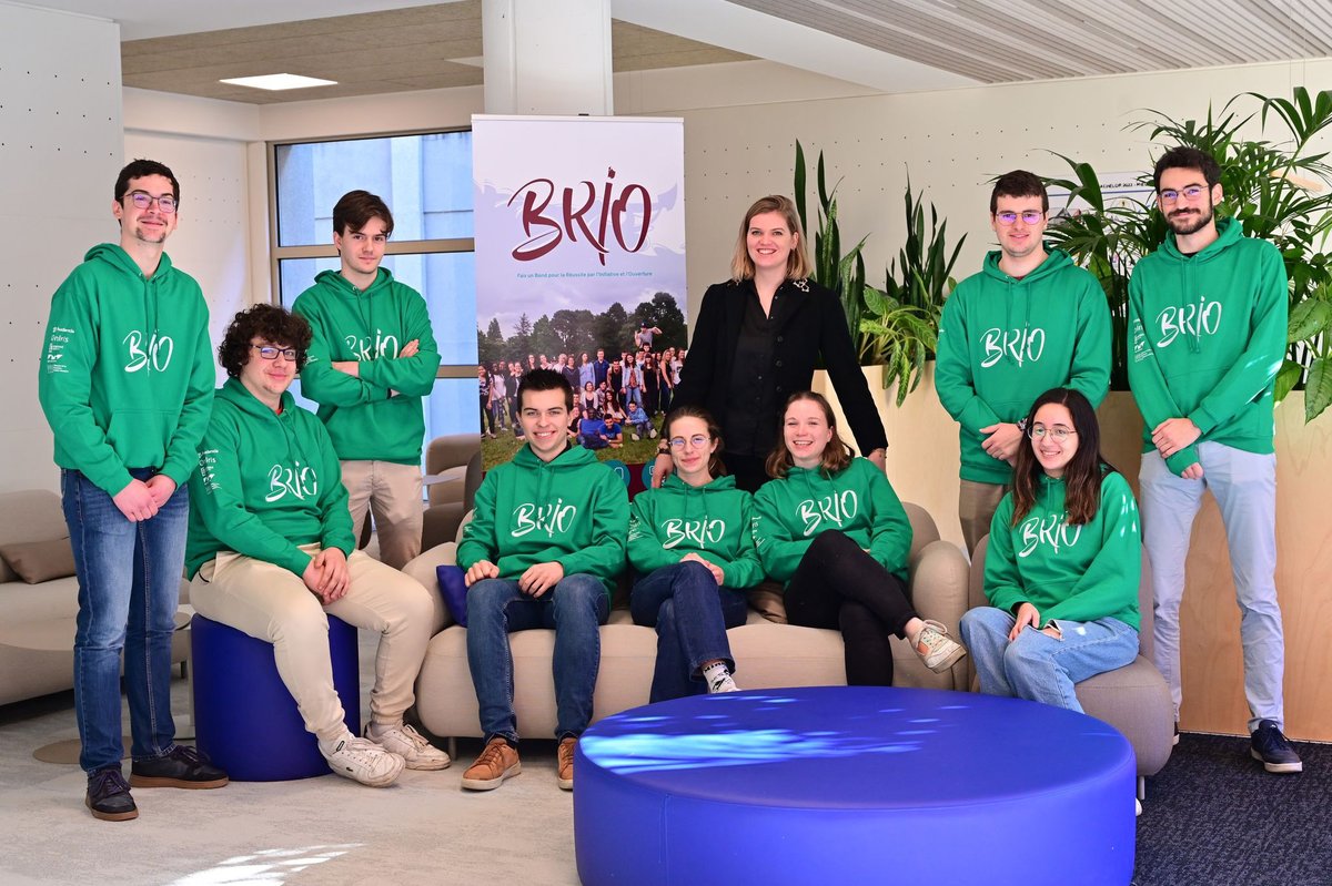 👏 Les étudiants-tuteurs #IMTAtlantique engagés dans le programme <a href="/BRIONantes/">BRIO Nantes</a> accompagnent les lycéens pendant 18 mois... 👉 bit.ly/407lddB

💪 Tous nos encouragements à celles et ceux qui préparent le #Bac2023  !

#Brio #rse #EgalitéDesChances #initiative #bac
