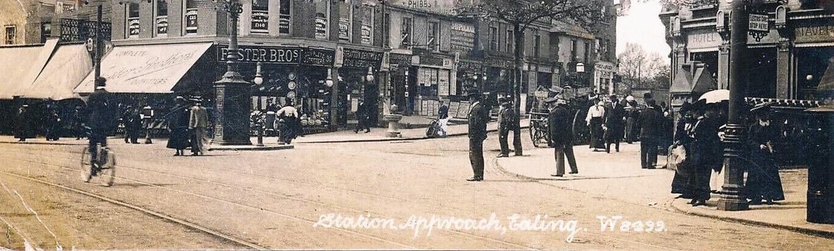 By popular demand, more old Ealing Broadway pics 

Top one now is <a href="/NatWestGroup/">NatWest Group</a> today and bottom one has on left modern day <a href="/Wenzelsthebaker/">Wenzel's</a> and to right current <a href="/MetroBank_Help/">Metro Bank Help</a> and what became in 1960s <a href="/TheEalingClub/">Ealing Club</a> in corner