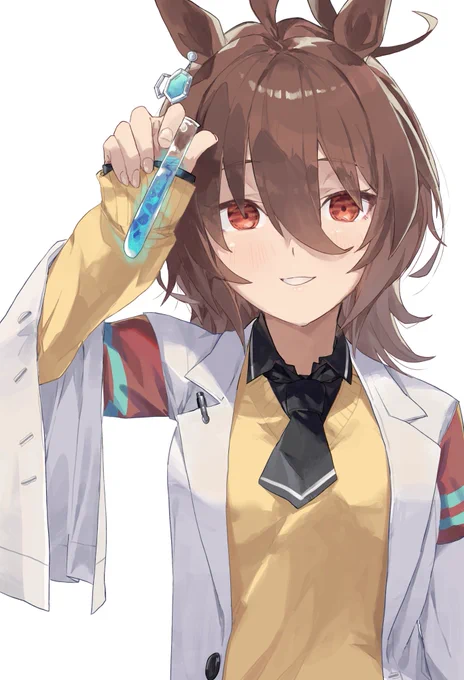 タキオン誕生日おめでとう!!!プレゼントはもちろん… #アグネスタキオン生誕祭2023 #ウマ娘 