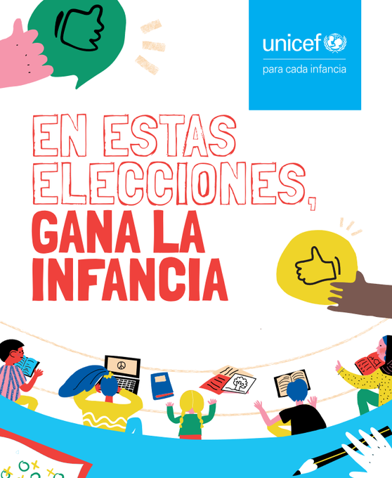 UNICEF_CLM's tweet photo. En las elecciones locales, la voz de la infancia también cuenta.
Descarga la actividad que han diseñado chicos y chicas del grupo asesor de @unicef_es, destinadas a los grupos de participación, para que sus propuestas se tengan en cuenta el próximo 28/05
https://t.co/7QPHjcyTrp https://t.co/wWOxiuWuxk