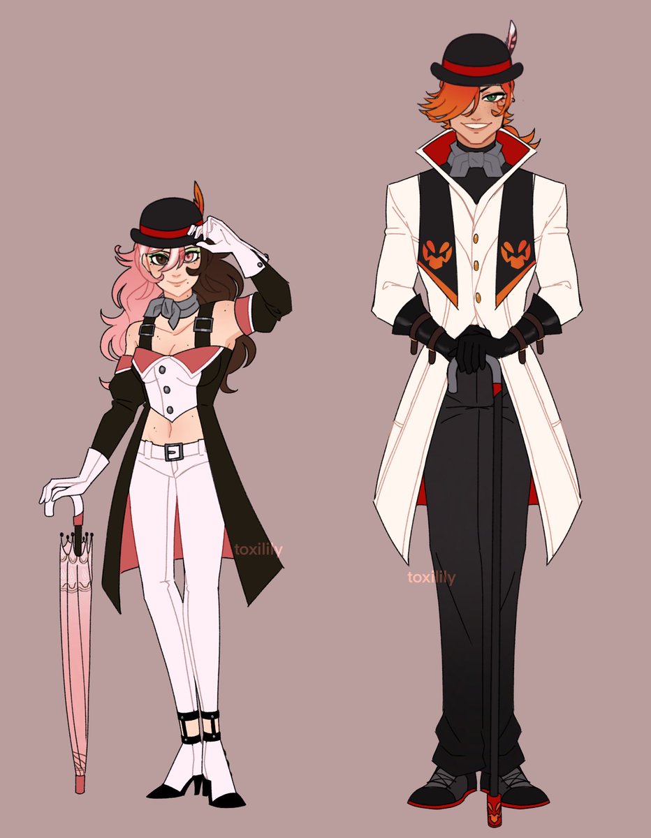 toxilily's tweet photo. ok I made the headshots fullbodies I couldn’t help myself

Roman’s lil scarf thing is inspired by fudgemintguardians Roman design on tumblr! 

#rwby #RWBYV9Spoilers #Neopolitan #RomanTorchwick https://t.co/GrEEQZssua