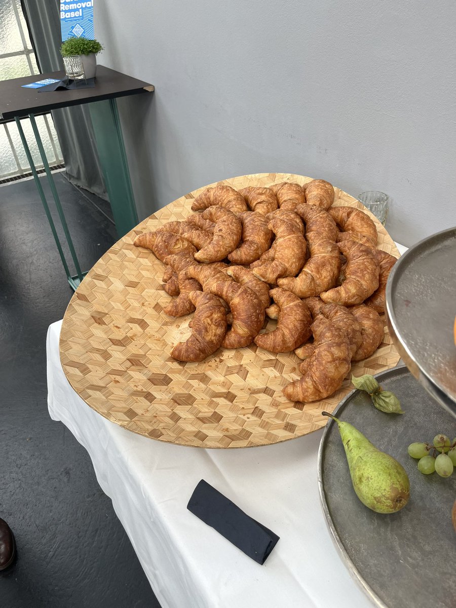 The Carbon Removal Show (@restoredcc) on Twitter photo Carbon removal and croissants. A match made in heaven! 🥐
Thank you once again <a href="/carbonfuture_/">carbonfuture_</a> for organising #carbonremovalbasel. Some brilliant panels, conversations and climate friendly snacks! Carbon removal and croissants. A match made in heaven! 🥐
Thank you once again <a href="/carbonfuture_/">carbonfuture_</a> for organising #carbonremovalbasel. Some brilliant panels, conversations and climate friendly snacks!