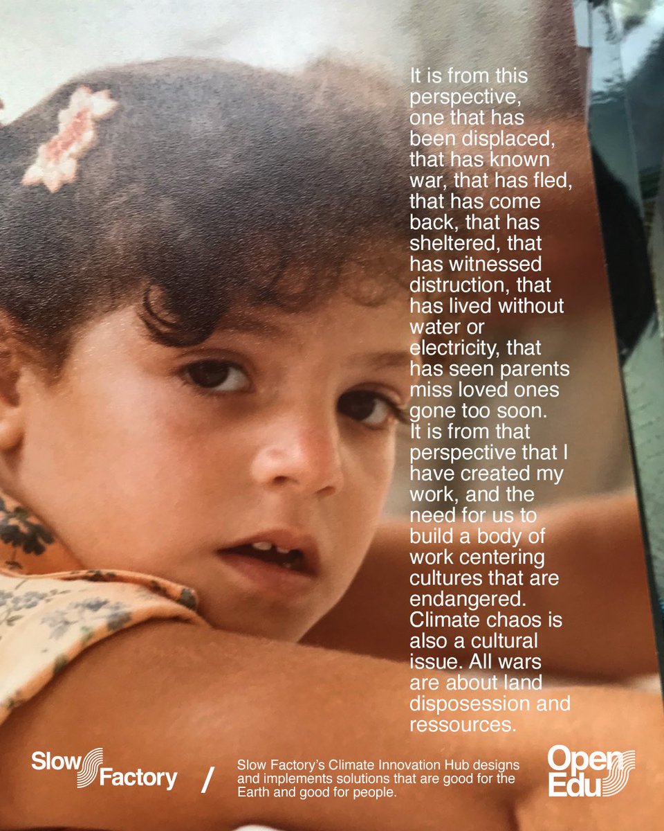 celinecelines's tweet photo. Today marks 45 years since the war in Lebanon tore the country apart until this day—it is from this perspective that I created my work &amp; the importance of building a body of knowledge on culture’s that are at risk of disappearing @theslowfactory #OpenEdu https://t.co/hFTPjbpypu