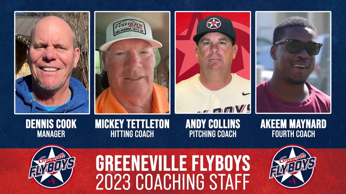 BREAKING NEWS: Official Flyboys 2023 Coaching Staff!!! 

Read the full story here:
appyleague.com/greeneville/ne…
