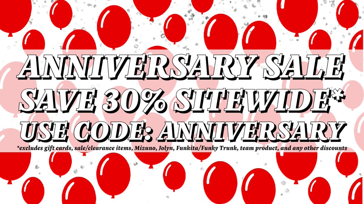 ElsmoreSwimShop's tweet photo. Help us celebrate our anniversary and score huge savings at Elsmore through Monday. Use code ANNIVERSARY and save 30% on a variety of products!

Check back every day to see what the deal of the day is! https://t.co/BboMUN1hh6