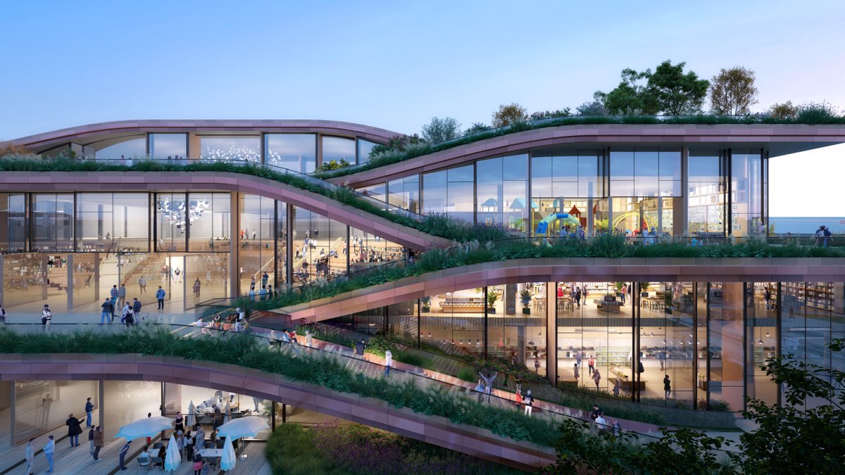TheB1M's tweet photo. Shanghai's 480-metre new skyscraper, New York's $7BN overhaul of Penn Station and Maryland's tree-topped public library all feature in our latest episode of The World's Best Construction Podcast - https://t.co/X4fpRTiwmk #construction #architecture #engineering #skyscrapers https://t.co/mi9Hmv2YgB