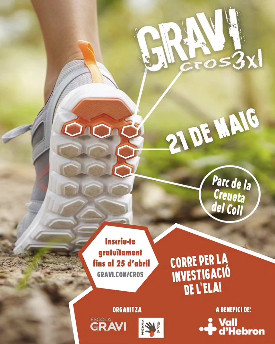 escolagravi's tweet photo. 📣 Torna la GraviCros el dia 21 de maig al parc de la Creueta del Coll!

❗INSCRIPCIONS OBERTES❗Comenceu a formar el vostre equip i inscriviu-lo gratuïtament https://t.co/3JIqCneDAM https://t.co/5QvJDMeQht