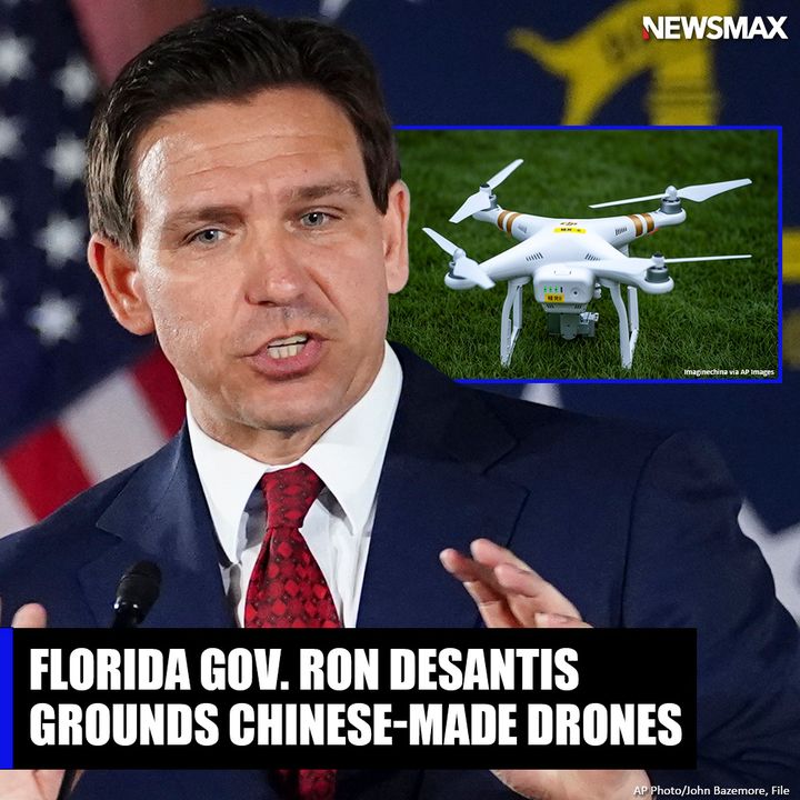 NEWSMAX on Twitter "ChineseMade Drones Florida Gov. DeSantis banned