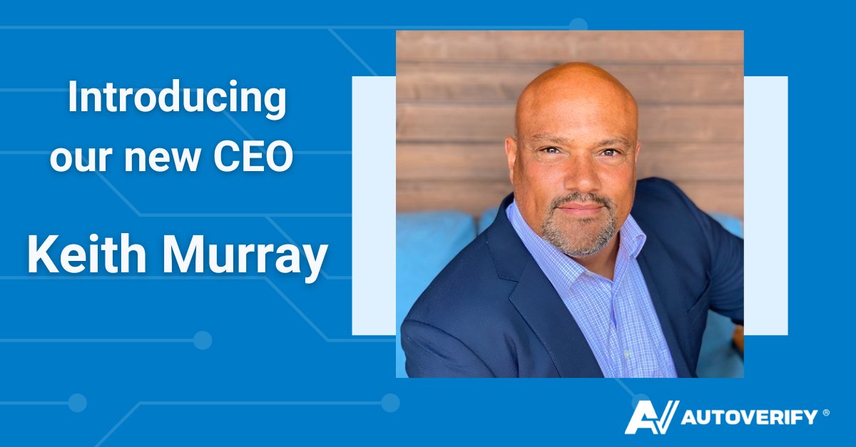 AV_GoDigital's tweet photo. Itβs an exciting day here at AutoVerify!
We are thrilled to announce the appointment of Keith Murray as our Chief Executive Officer. ππ
Read the full announcement here: https://t.co/hUxOVaw7af
#CEOannouncements #AutoIndustry #AutoVerify https://t.co/eOgnJ2SUvM