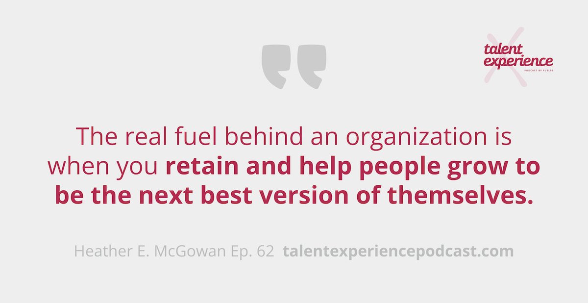 "The real fuel behind an organization is when you retain and help people grow to be the next best version of themselves." Tune in for more insights on promoting employee development &amp; leading with #Empathy: hubs.la/Q01KC81s0 #Inclusion #EmployeeExperience #Leadership