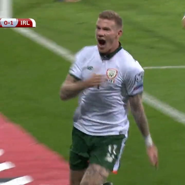 A defining moment for James McClean, against Wales and what a brilliant finish it was. Happy birthday lad.  