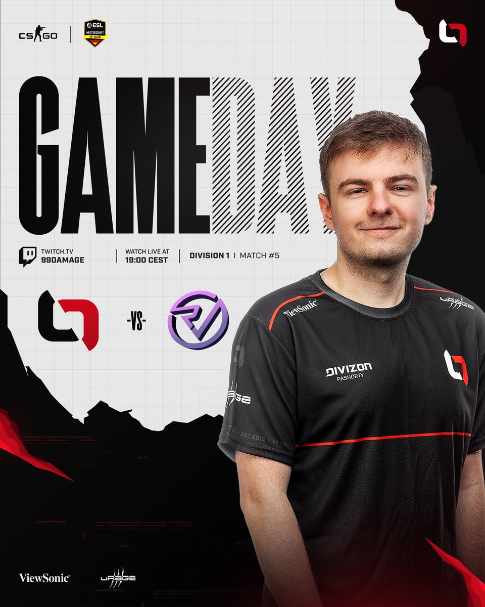 DIVIZON (@divizongg) on Twitter photo Last #ESLMeisterschaft gameday of group phase 1!
With a win and a little bit of help from <a href="/TOGfoxes/">TeamOrangeGaming</a>, it is still possible for us to reach the upper group, but winning is the goal either way 👏
🆚 <a href="/RVMultigaming/">Reveal Multigaming</a> 
⏰ 19:00 CEST
#LETSGODIV Last #ESLMeisterschaft gameday of group phase 1!
With a win and a little bit of help from <a href="/TOGfoxes/">TeamOrangeGaming</a>, it is still possible for us to reach the upper group, but winning is the goal either way 👏
🆚 <a href="/RVMultigaming/">Reveal Multigaming</a> 
⏰ 19:00 CEST
#LETSGODIV