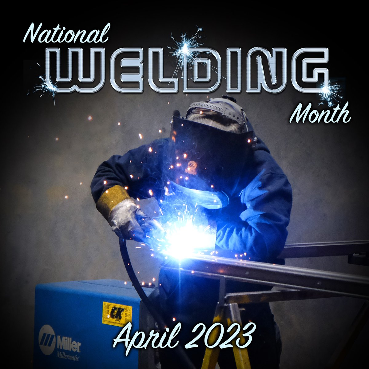 macmedicalinc's tweet photo. • NATIONAL WELDING MONTH – April 2023 - MIG Welding •

What is MIG welding? MIG, or metal inert gas, is an arc welding process using a solid wire electrode fed into a welding gun to produce a weld. Excellent for welding large and thick materials quickly. https://t.co/GE8hG0gpj8