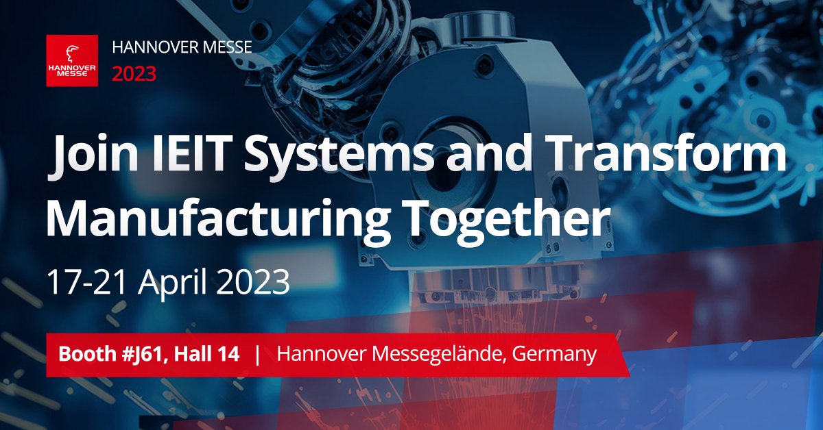 IEITSYSTEMS's tweet photo. We are joining the world's leading tech tradeshow - @hannover_messe 2023 - on 17-21 April! Come visit us at booth #J61 in Hall 14 and check out our advanced G7 server platform, stellar liquid-cooling, and #edge server products that underpin smart manufacturing in Industry 4.0. https://t.co/e0D3h3tnyf