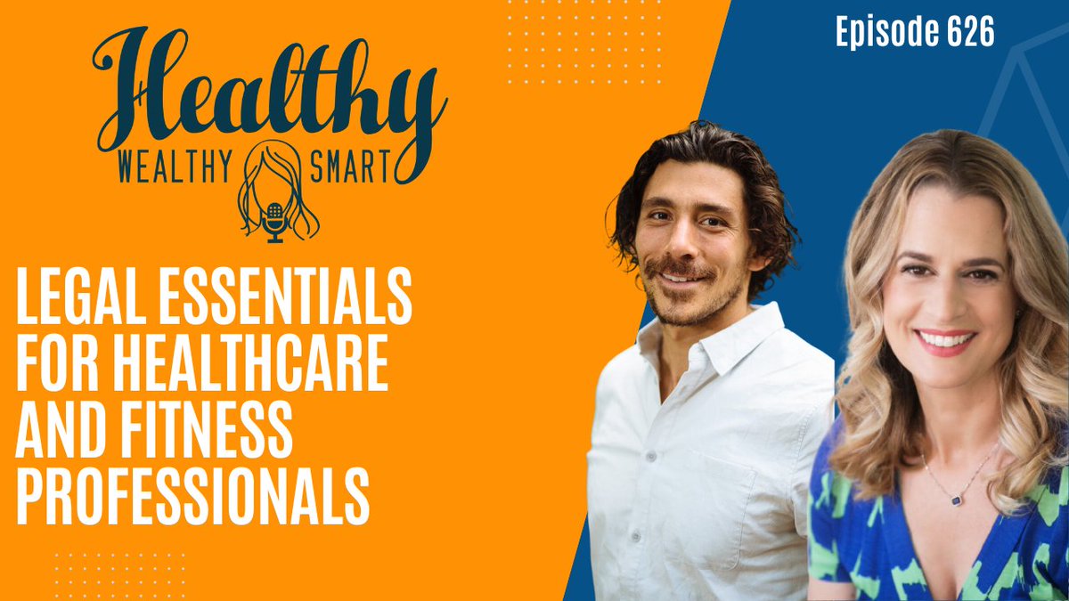karenlitzyNYC's tweet photo. "Don't get sued! Get the legal essentials you need to know as a healthcare or fitness professional starting a business. 

New podcast with healthcare lawyer Cory Sterling out today! 

#Healthcare #Fitness #LegalEssentials" https://t.co/vXIZsd4pfS https://t.co/2vLDCesfMr