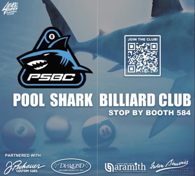 PoolSharkClub's tweet photo. SUPER BILLIARDS EXPO DAY 1!

After a little road trip to Pennsylvania, our team is ready to rock today at one of the biggest pool trade shows in the world

As a Web3 startup bridging the gap between a 100+ year old sport, &amp; blockchain, we couldn’t be more thrilled 🦈🎱 https://t.co/twsV6expM6