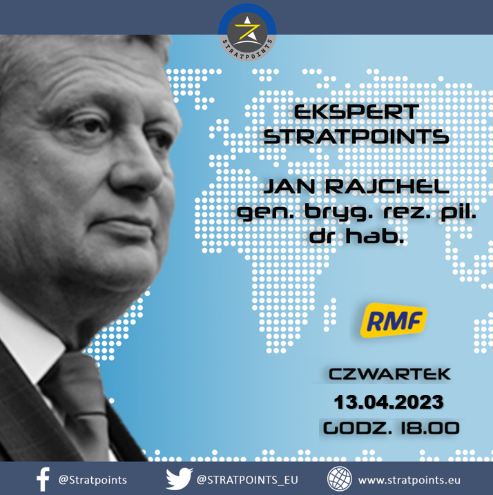 STRATPOINTS_EU's tweet photo. Zapraszamy o godz.18.00 @rmf_fm FM .Gościem będzie gen. Jan Rajchel.
#Stratpoints @MirekRozanski https://t.co/JX7FpUosLG