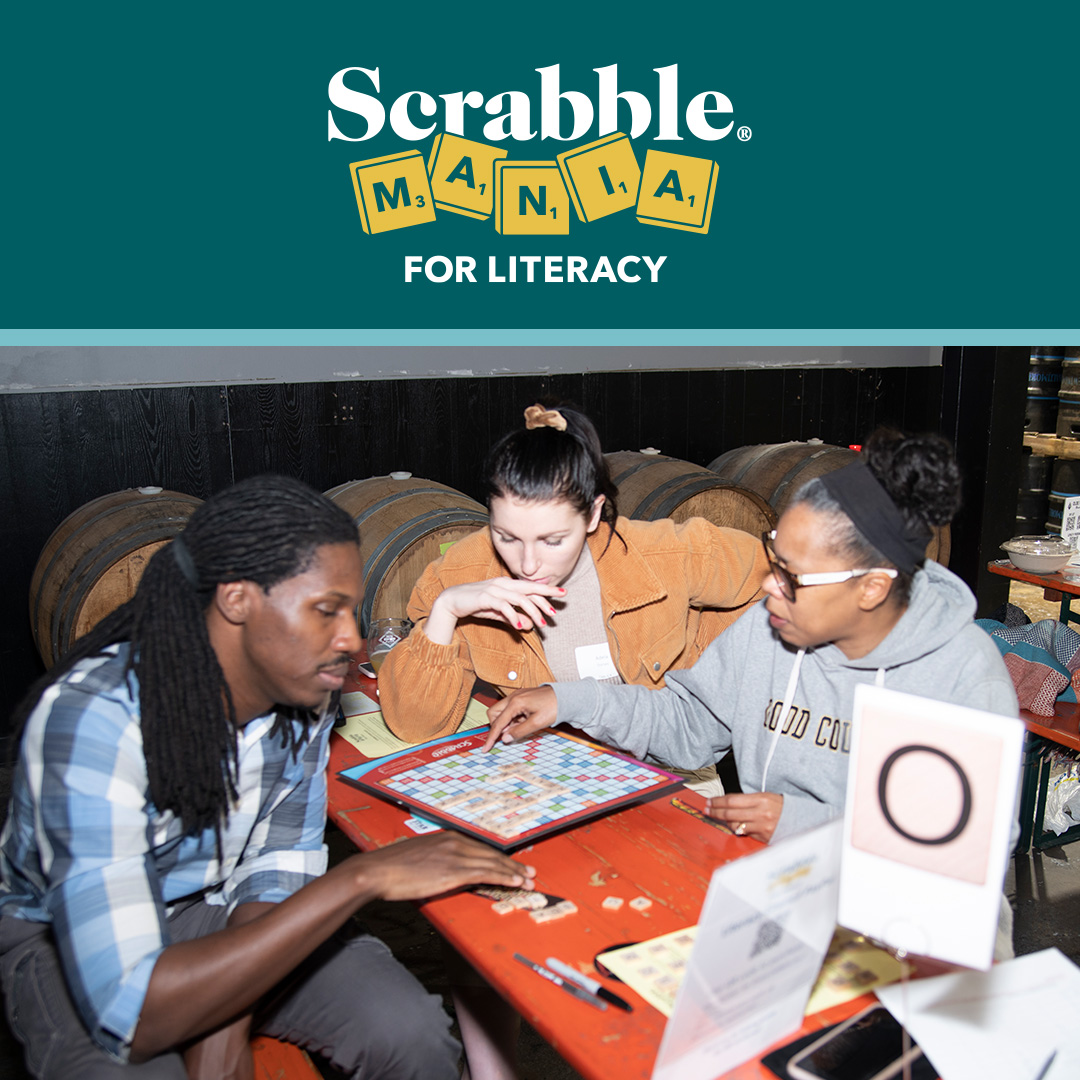 LitCouncilofFC's tweet photo. Celebrate National Scrabble Day by registering for our SCRABBLE® Mania for Literacy event on May 3, 2023! 

We are excited to partner again with Surelocked In Escape Games this year at Steinhardt Brewing Company! #NationalScrabbleDay

https://t.co/Q9FGwt5j8E https://t.co/GQcXweUzaf