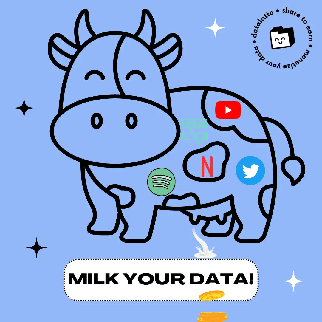 Clawnected's tweet photo. ๐ค ๐ฎ Get ready to round up your data and milk it for all it's worth on April 19th with datalatte's web dApp launch. Harvest your digital footprint like a modern farmer and turn it into sweet, sweet cash! ๐ธ๐พ๐ฒ #DataFarmers #MilkYourData #DataMonetization https://t.co/xJlbaXWILm