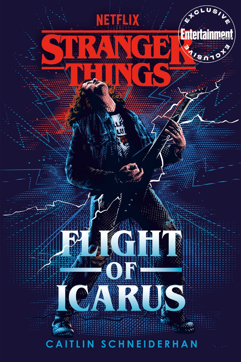 DiscussingFilm's tweet photo. First look at ‘FLIGHT OF ICARUS’, a ‘Stranger Things’ prequel book focused on Eddie Munson set 2 years before the events of Season 4.

The book releases on October 31.

(Source: https://t.co/44IYAhVCOE) https://t.co/uw7qA9nd4u