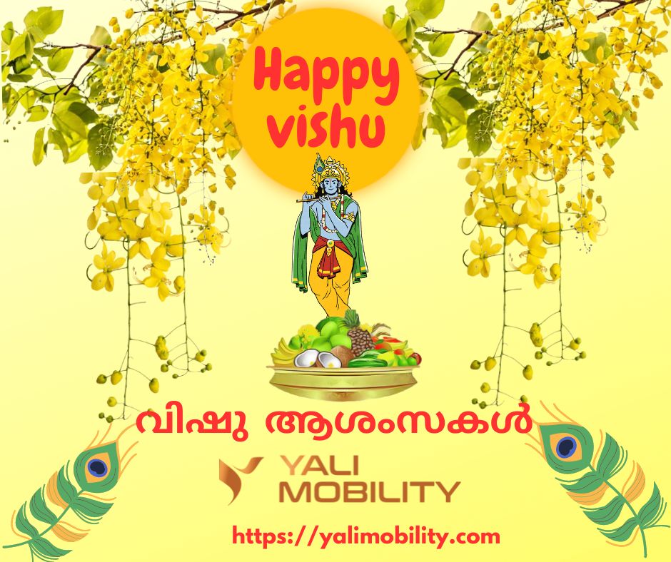 <a href="/Yali_Mobility/">Yali Mobility Private Limited</a>  wishing you all "On the occasion of Vishu Day, we wish all his devotees, have a love-filled, peaceful day!"

<a href="/IITMIC/">IIT Madras Incubation Cell</a> | <a href="/iitm_respark/">IIT Madras Research Park</a> | <a href="/iitmadras/">IIT Madras</a> | <a href="/PalakkadIIT/">IIT Palakkad</a> | #wheelchair | #wheelchairlife | #Independent | #ElectricVehicles | #Vishu | #DeepTech | #CSR | #ESG
