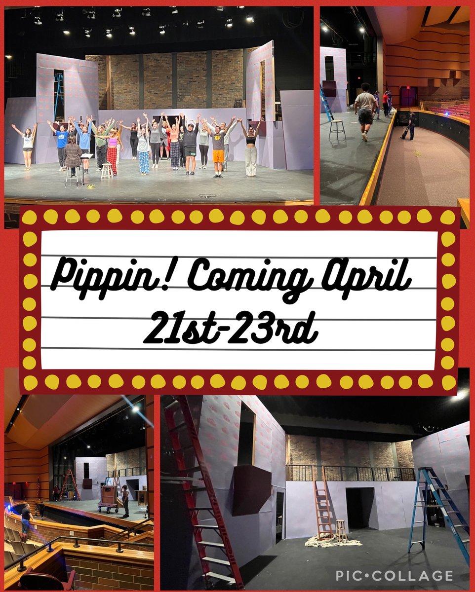 Pippin Tech Week has begun! Tickets for all shows are on sale NOW! - eepurl.com/ioR9QM