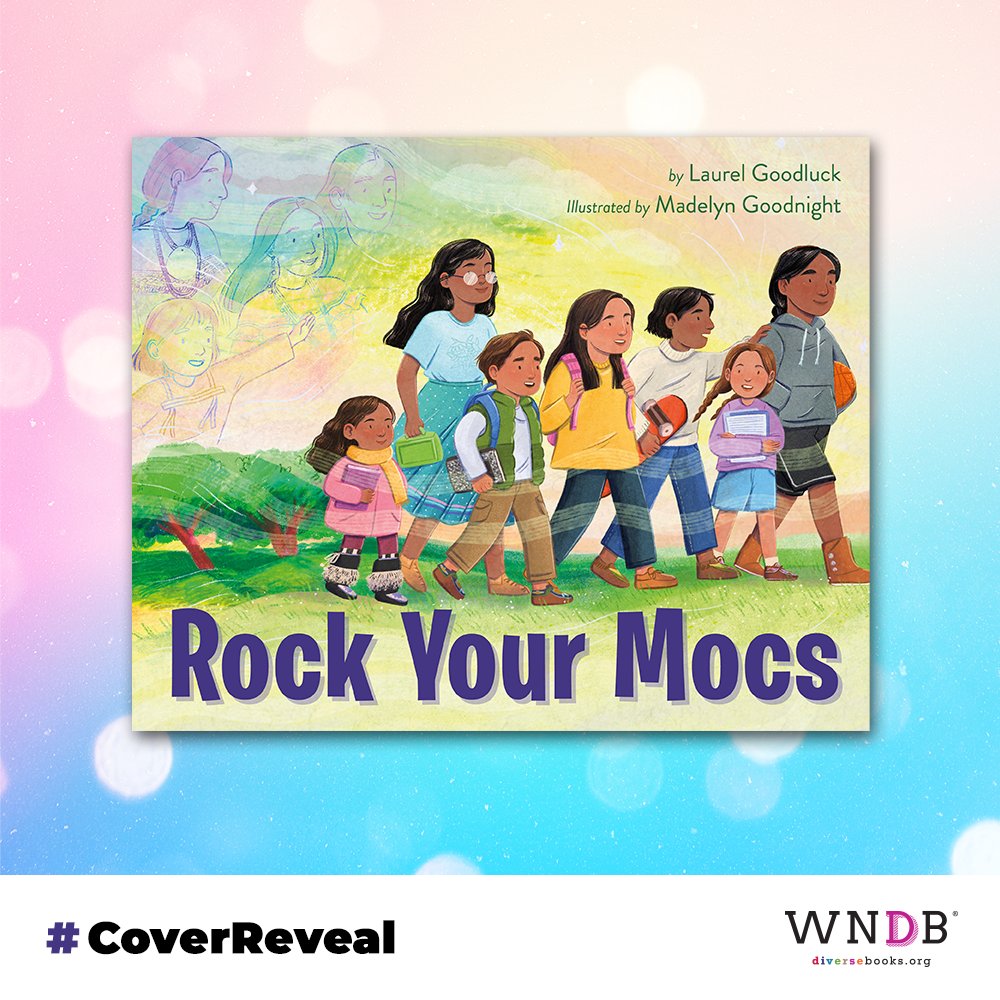 We’re delighted to share the cover for ROCK YOUR MOCS by @lauriegoodluck, illustrated by @madiegoodnight! This picture book celebrating Native pride comes out 10/10/23 from #Heartdrum. Get a closer look + read exclusive author & illustrator’s notes here: ow.ly/r4Y050NHKEg